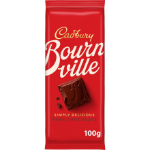 Cadbury Bournville Dark Chocolate Bar, Rich & Smooth Dark Chocolate, Ideal for Easter Baking, 100 g (Pack of 1)