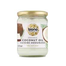 Biona Organic Coconut Oil Cuisine 470ml Pack of 3