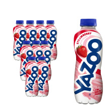 YAZOO Strawberry Milkshake Milk Drink High in Protein Calcium 400 ml Pack
