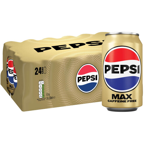 Pepsi Pepsi Max No Caffeine 24 x330ml