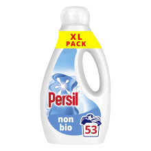 Persil Non Bio Laundry Washing Liquid Detergent outstanding stain removal in quick & cold washes tough on stains