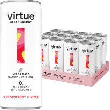 Virtue Yerba Mate Natural Energy Drink Sugar Free Zero Calories Vegan Ket