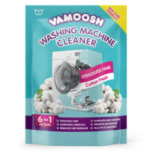 Vamoosh 6-in-1 Washing Machine Cleaner, Cotton Fresh Scent. Dissolves Hair, Elim