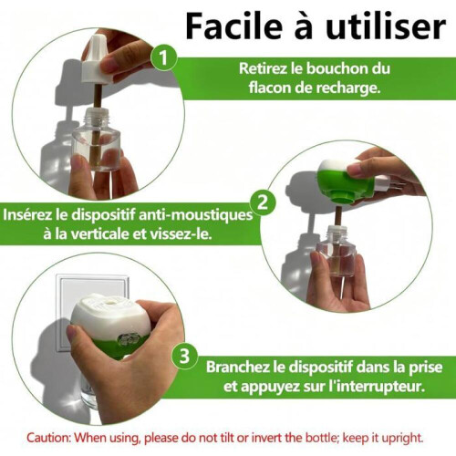 Flytende elektrisk diffuser, for mygg- og insektavvisende elektrisk diffuser 2