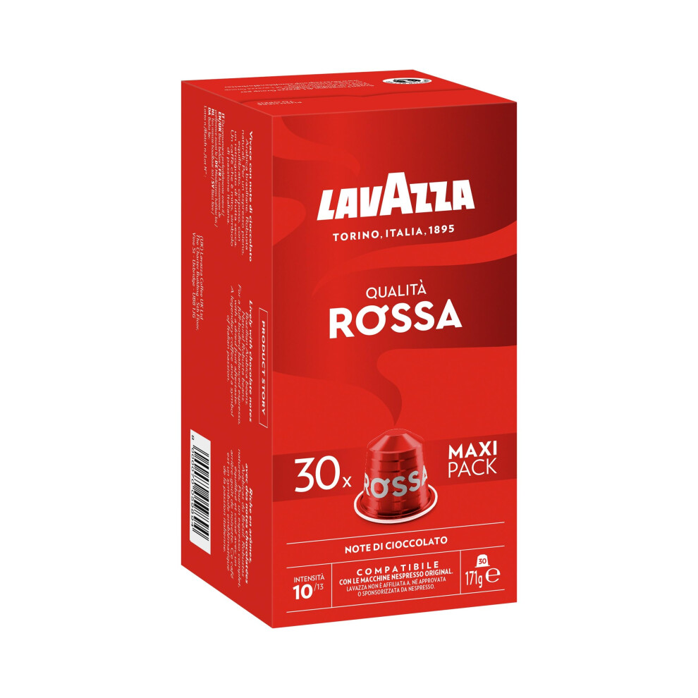Lavazza Qualità Rossa Nespresso Compatible Aluminium Capsules Zero Co2 Impa
