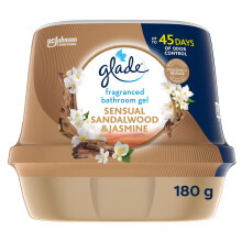 Glade Fragranced Bathroom Gel Bathroom Air Freshener  Discreet Odour Elimin