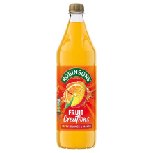 Robinsons Fruit Creations Orange Mango Squash 1L Pack of 10