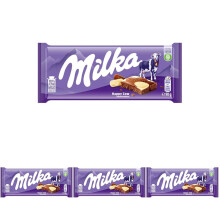 Milka Happy Cows Alpine Milk & Chocolate Bar, Smooth Chocolate Harmony