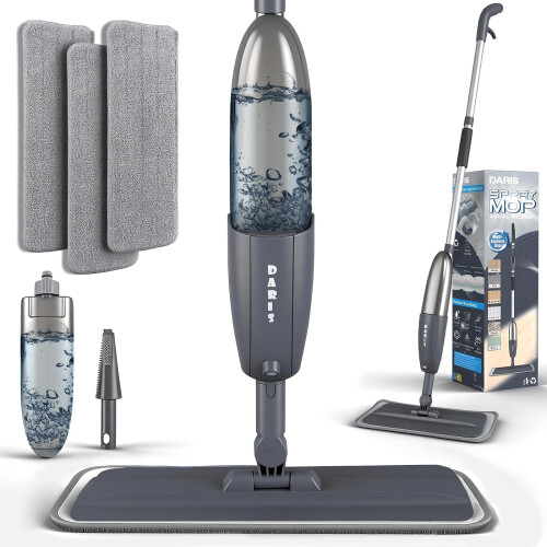 Microfibre Spray Mops for Floors Cleaning, 360 Degree Rotating Floor