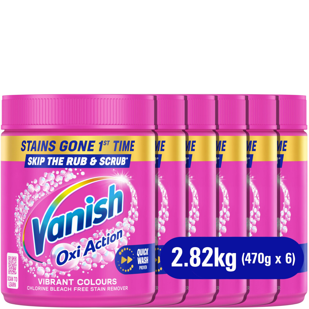 Vanish Oxi Action Laundry Booster And Stain Remover Powder For Colours Gold