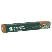 STARBUCKS House Blend by Nespresso Medium Roast Coffee Capsules 10 Capsules
