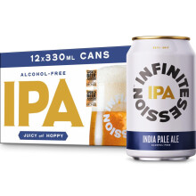 Infinite Session IPA Alcohol Free Beer 12 x 330 ml Cans of Non Alcoholic