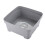 Minky Minky Washing Up Bowl with Sink Plug Strainer Multipurpose Square Basin Gre 1