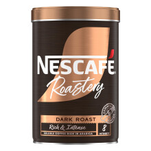 NESCAFÉ Roastery Dark Gold Blend Roast Premium Instant Coffee, Bold Intense Arab