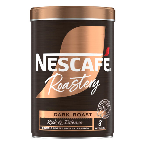 Nescafe NESCAFÉ Roastery Dark Gold Blend Roast Premium Instant Coffee, Bold