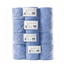 AAM 30 Pack Centre Feed Blue Roll for Kitchen Workshop Restaurants Environ
