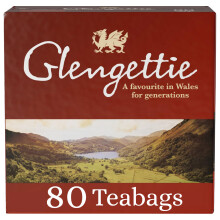 Glengettie  Black Tea Bags 250g 80 Tea Bags  Strong Welsh Brew Since 1952