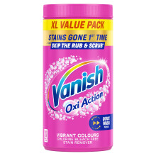 Vanish Gold Oxi Action Stain Remover Powder for clothes 19kg No PreTreat Ne