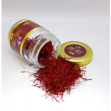 Organic Saffron Award Winning Grade A all Red Organic Saffron Threads by B
