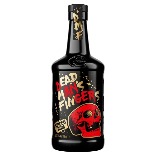 Dead Mans Fingers Spiced Rum 70cl Packaging may vary