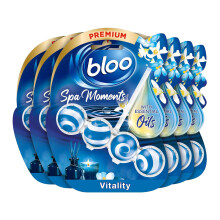 Bloo Spa Moments Vitality Toilet Rim Block Premium Toilet Cleaner with Esse