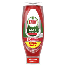 Fairy MaxPower Washing Up Liquid Pomegranate 730 ML, Easy and Effortless Cleanin