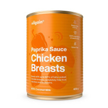 Vilgain Paprika Sauce Chicken Breasts 400 g Ready Meal – Gluten Free Chicke