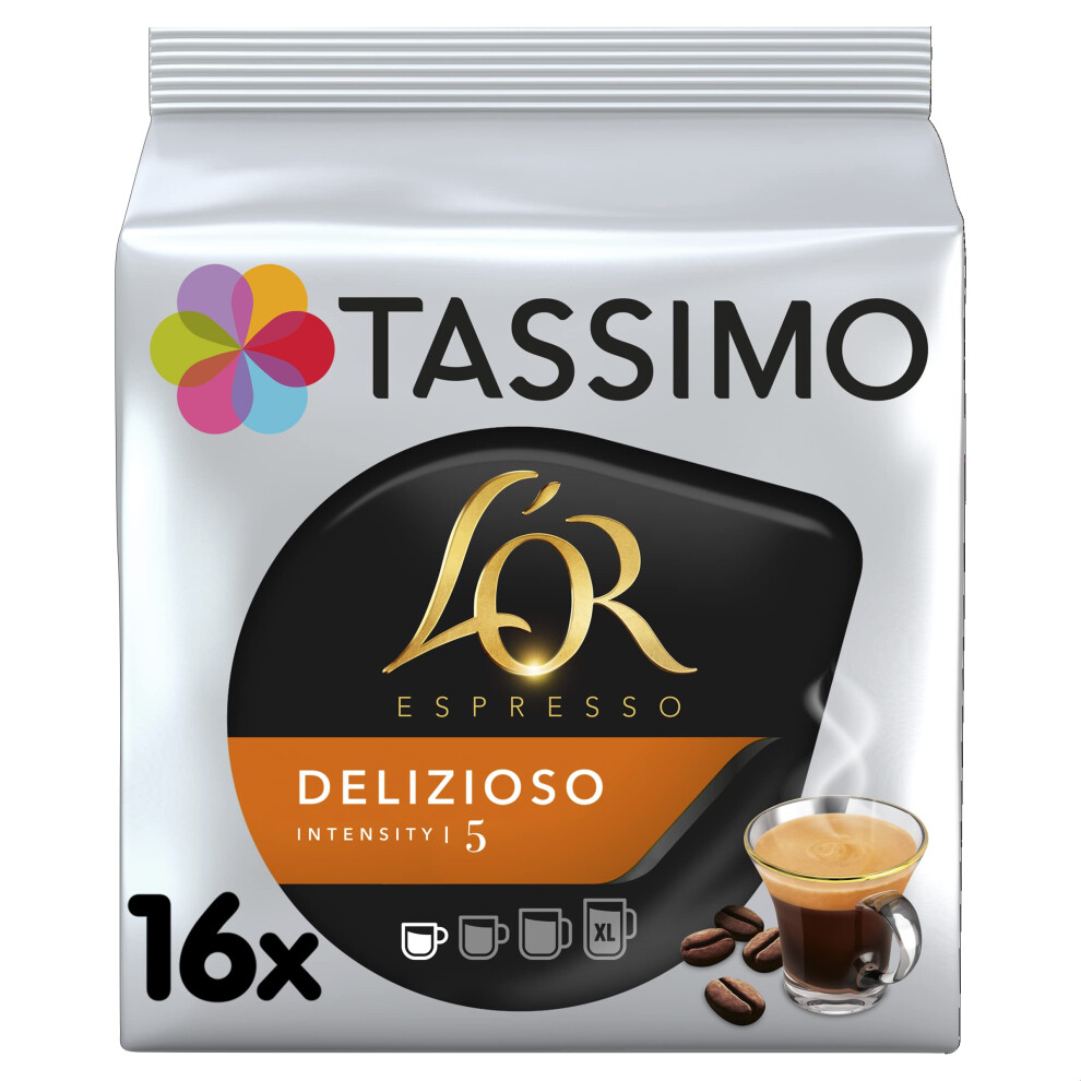 Tassimo Lor Espresso Delicious Coffee Pods Pack Of 16