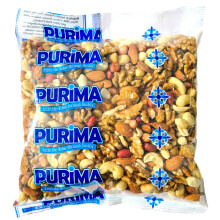 Mixed Nuts 1kg - Deluxe Mix of Raw Nut Cashews Almonds Walnuts Peanuts - Assorted Selection of Fresh Whole Natural Plain Unsalted Healthy Protein Bul