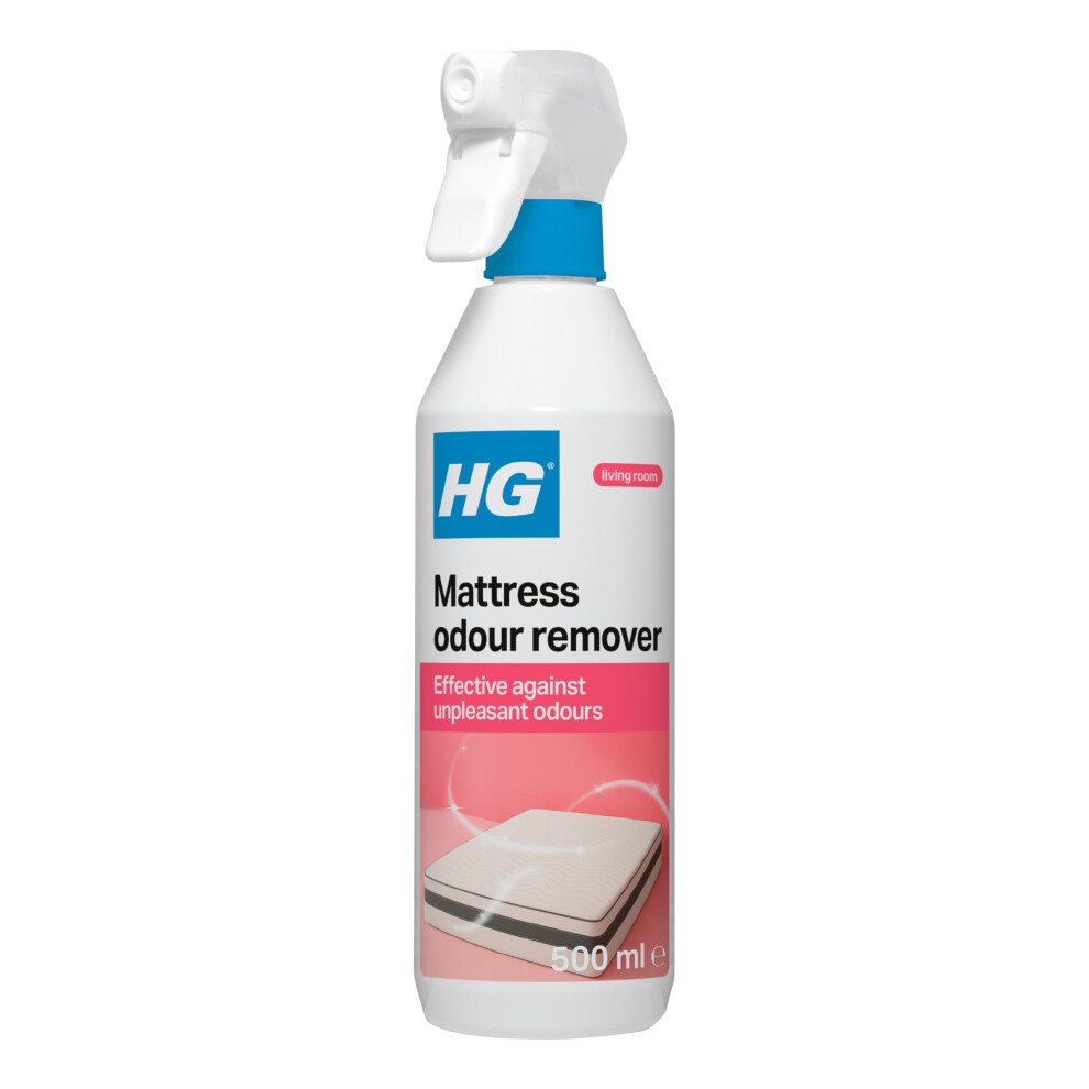 Hg Mattress Odour Remover, Freshener & Stale Smell Remover, Refreshes & Neutralises The Source Of Unpleasant Scents – 500Ml (635050106)