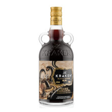 Kraken Dark Caramel & Cornish Sea Salt Black Spiced Rum 40% ABV 70cl | Rich Salted Caramel, Toffee & Exotic Spice Flavour | Cocktails, Mixing & Gifts