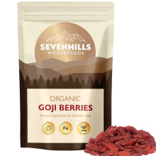 Sevenhills Wholefoods Organic Raw Goji Berries 500g | 100% Pure & Natural | for
