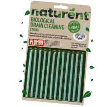 Drain Cleaning Sticks Pack of 12 – 1-Year Supply of Enzyme-Activated Cleaners, Sink Odour Remover – Natural, Sustainable Enzyme Cleaner Clog & Dra