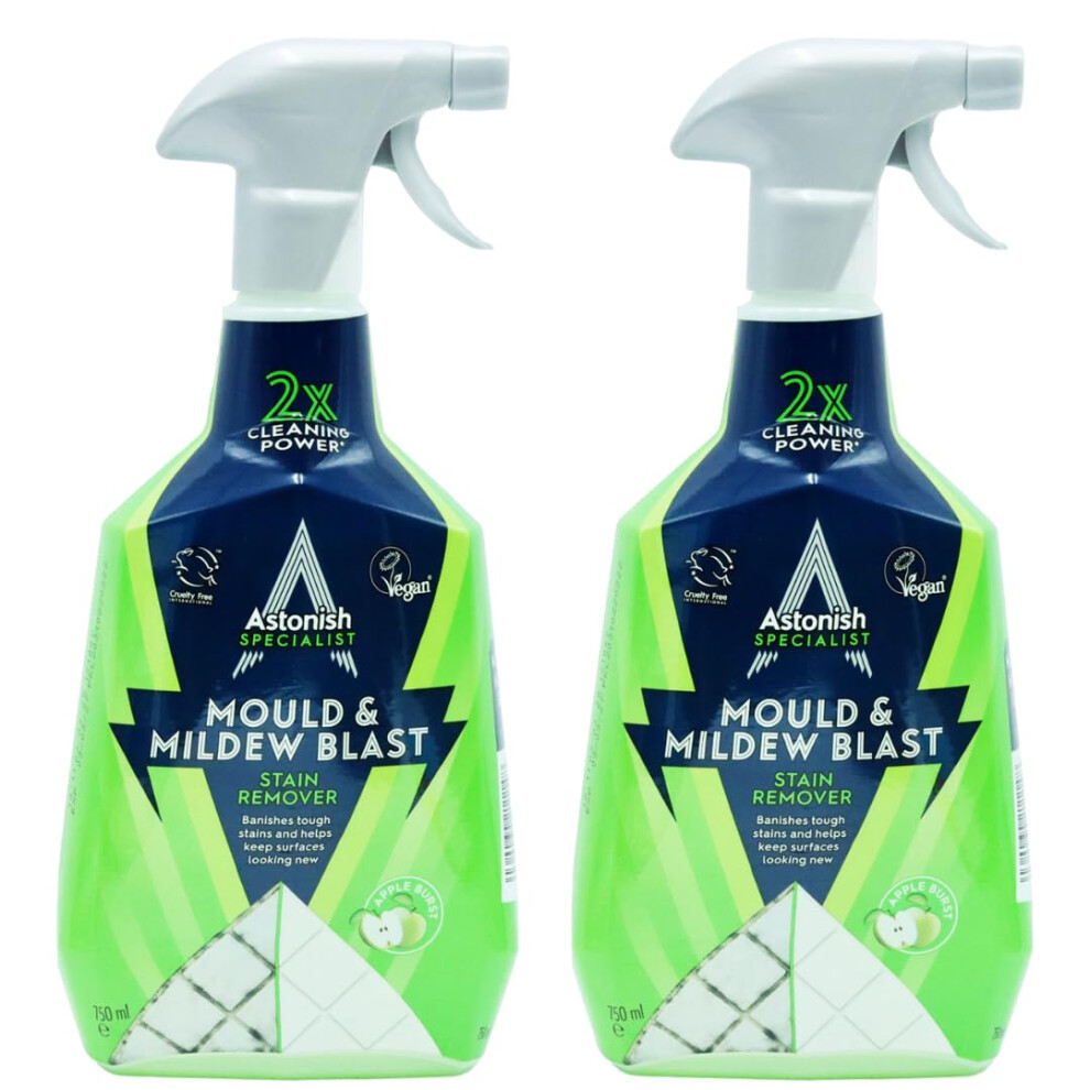 Astonish Specialist Extra Strength Mould Mildew Stain Blaster Spray For Fa