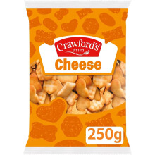 Crawford's Savouries Cheese Baked Snacks 250g