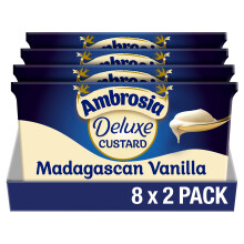 Ambrosia Deluxe Custard Pots Madagascan Vanilla Flavour Creamy ReadytoEat D