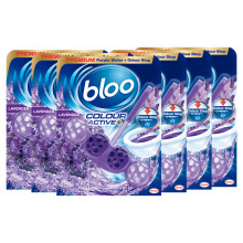 Bloo Colour Active Toilet Rim Block Lavender w/ Anti