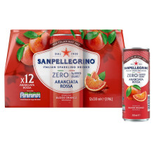 San Pellegrino Italian Sparkling Drinks Zero Sparkling Blood Orange