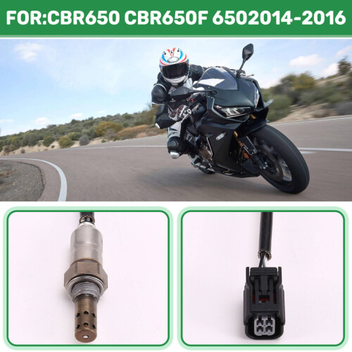 Sonde lambda 36531-MJE-D01 (référence 36531MJED01). Sonde lambda d'échappement pour Honda CBR650 CBR 1