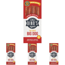Dinos Famous All American Style The Spicy Big Dog 4 Beechwood Smoked Spicy