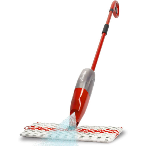Vileda Vileda 12 Spray Max Mop  Microfibre Spray Mop with Detachable bottle  Doubl