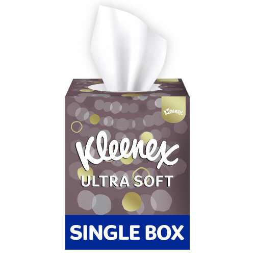 Kleenex Kleenex Ultra Soft Facial Tissues Single Cube Box