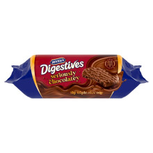 McVities Seriously Chocolatey Digestive Biscuits 250g Pack of 1