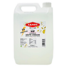 Aksoy Lemon Vinegar 15% Concentrate 5LT | 3X Stronger Than Regular