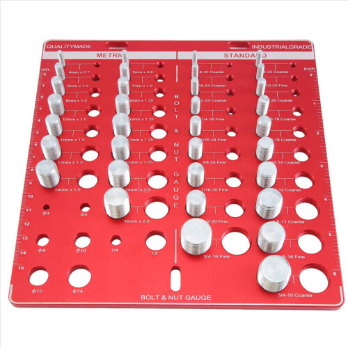 34-hole nut and bolt. 1