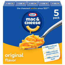 Kraft Mac Cheese 725 Oz 5 Ct