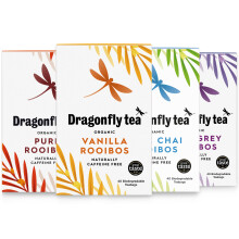 Dragonfly Rooibos Tea Selection Box 160 Teabags 4x40 Gift Set Organic Bags