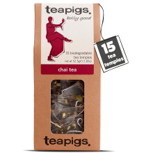 teapigs Chai Tea  Assam Black Tea Bags with Cinnamon Ginger  Cardamom  Stro