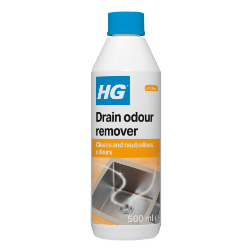 HG HG Drain Odour Remover | Deodorises Bathroom & Kitchen Sinks & Pipes