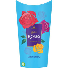 Cadbury Roses Chocolate Gift Carton Assorted Miniature Milk